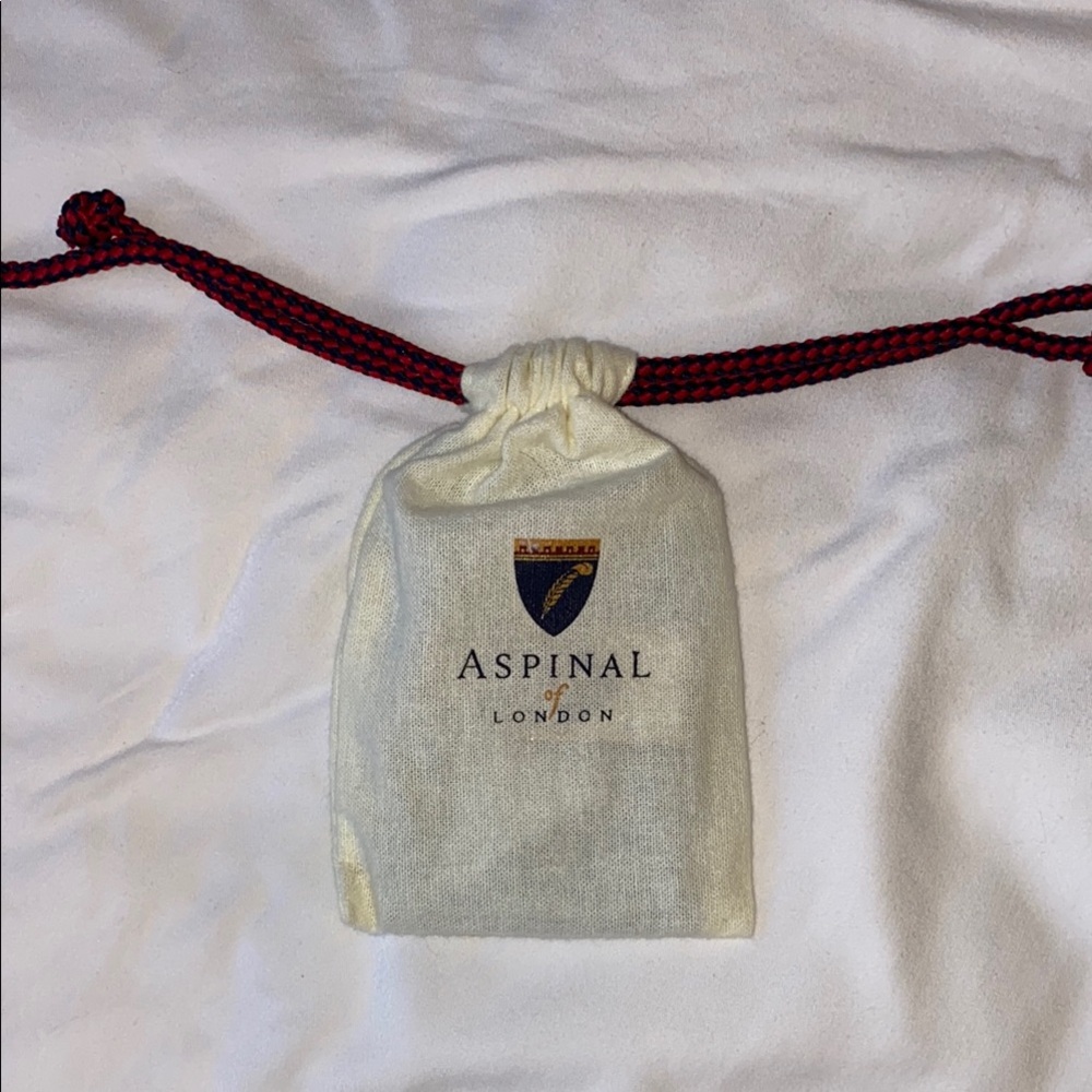 Limited Edition Aston Martin Formula One Aspinal of London Teal Card Holder - Picture 8 of 9